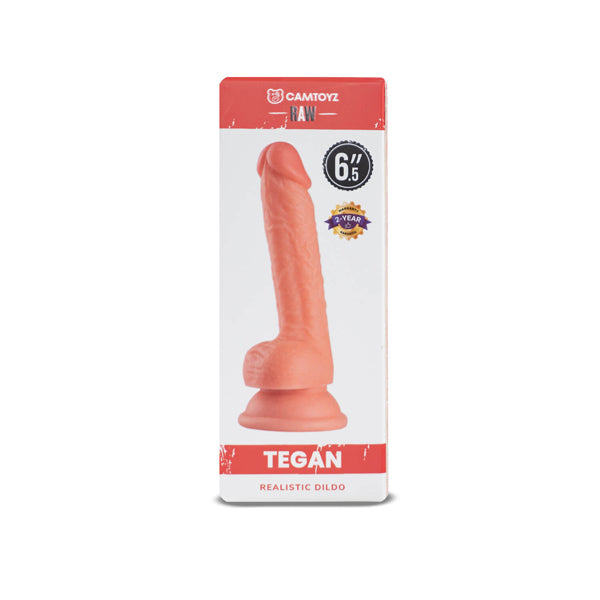 Dildo Consolador crudo realista Tegan - Luz