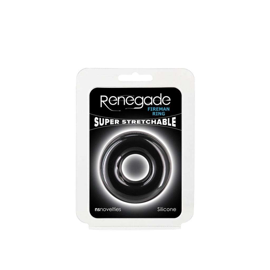 Renegade - Anillo de bombero - Grande - Negro