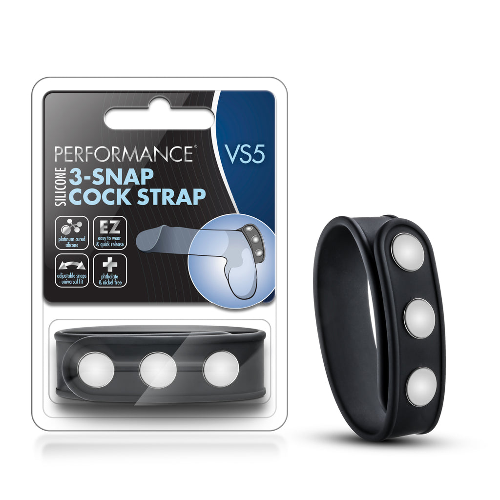 Anillo Performance - Vs5 - Silicona 3 - Negro