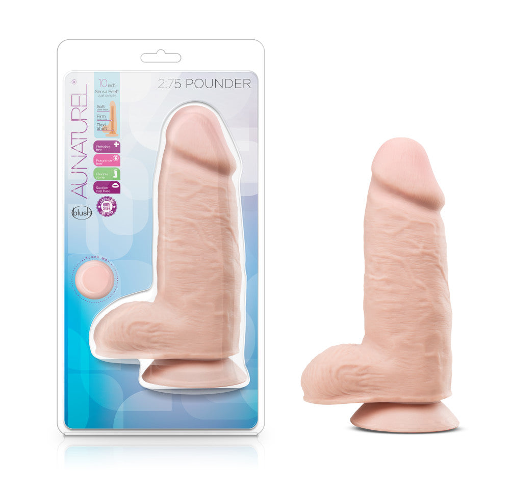 Dildo Natural - 2.75 libras - Vanilla