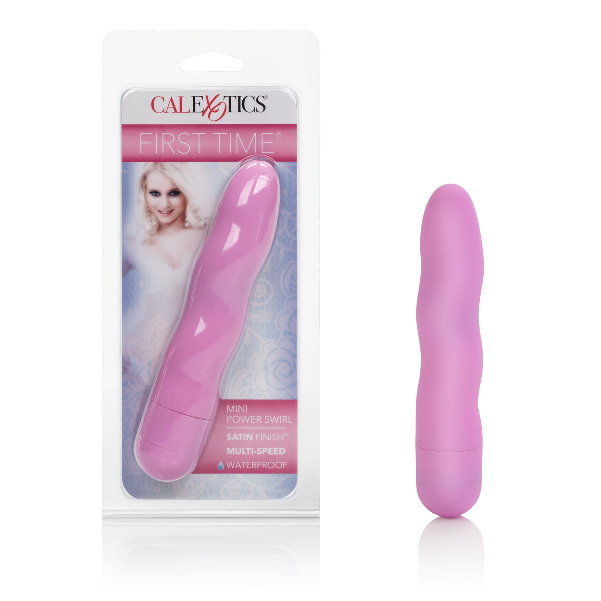Bala Vibradora First Time Mini Power Swirl - Pink