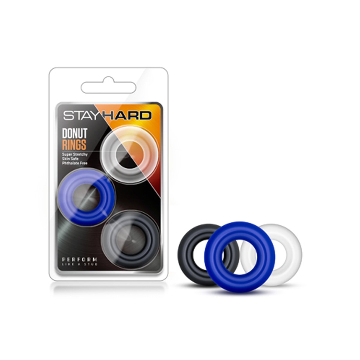 Stay Hard Donut Rings - 3 Pack