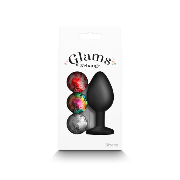 Plug Glams Xchange Round - Medium - Black