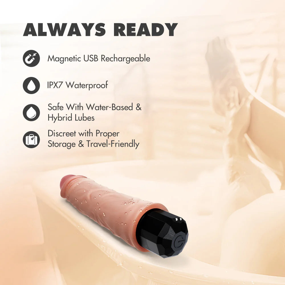 Vibrador Dr. Skin - Dr. Hunt - Beige