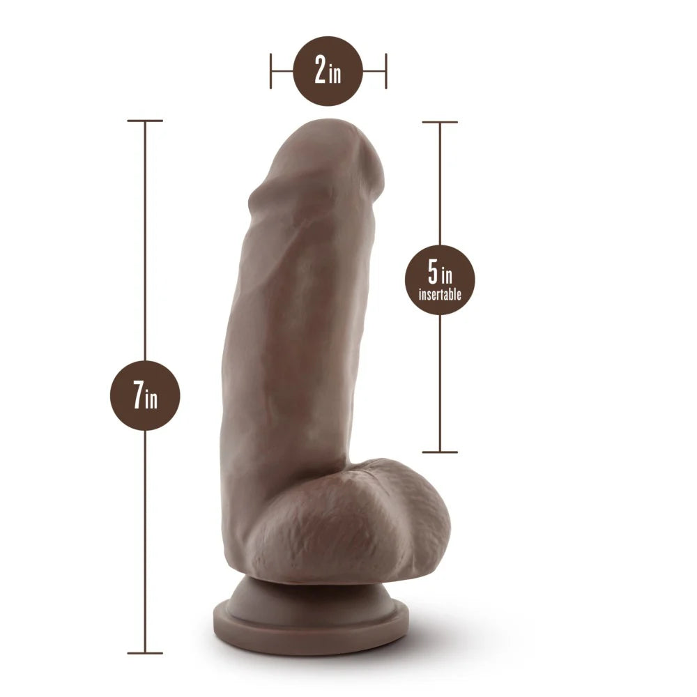 Dr. Skin - Dildo Mr. Smith - 7 Inch - Chocolate