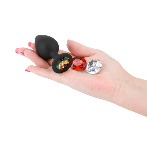 Plug Glams Xchange Round - Medium - Black