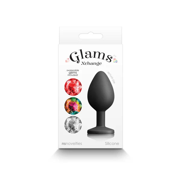 Plug Glams Xchange Round - Medium - Black