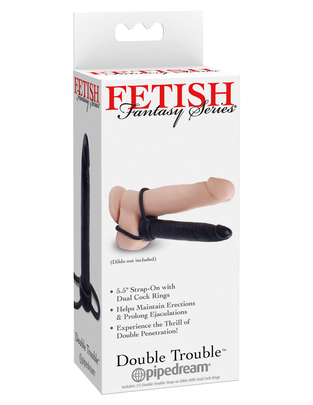 Fetish Fantasies Series Double Trouble - Black