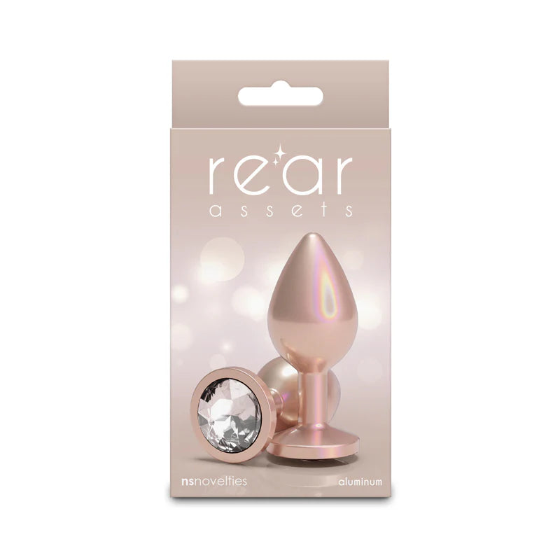 Rear Assets - Iridescent Champagne - Médium - Clear