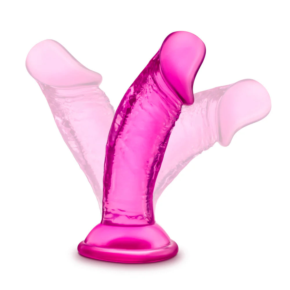 B Yours - Dulce consolador pequeño de 4 pulgadas con ventosa - Rosa